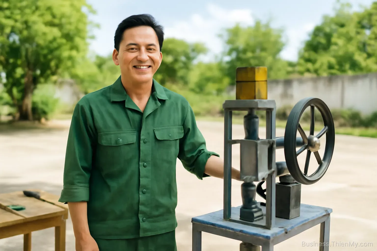 Chế được cái máy chạy tốt, và mắc kẹt suốt mười năm ở đúng chỗ đó