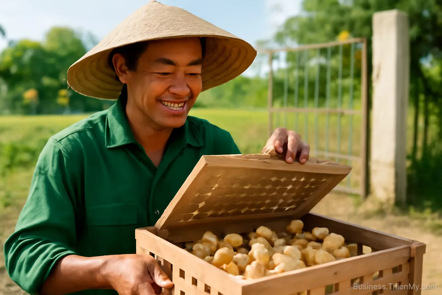 Đặt cọc qua tin nhắn cho một người chưa gặp, để nhận về một thùng con giống sống