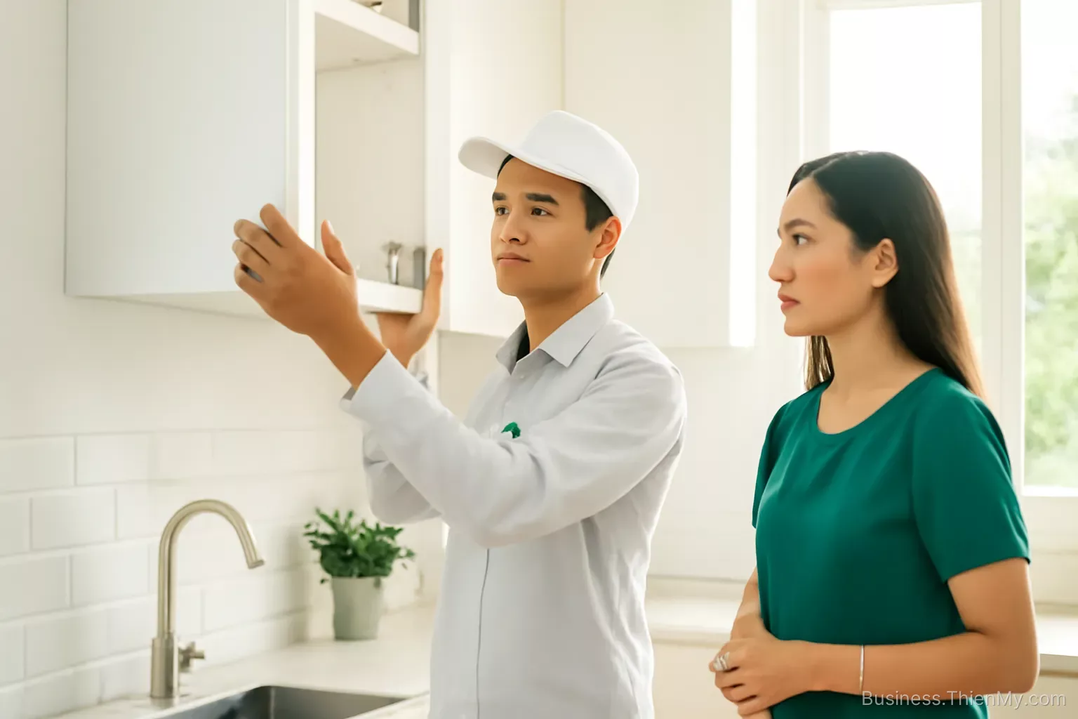Đồ gia dụng: bán cái máy thì hết lời, bán việc lắp và sửa nó thì chưa