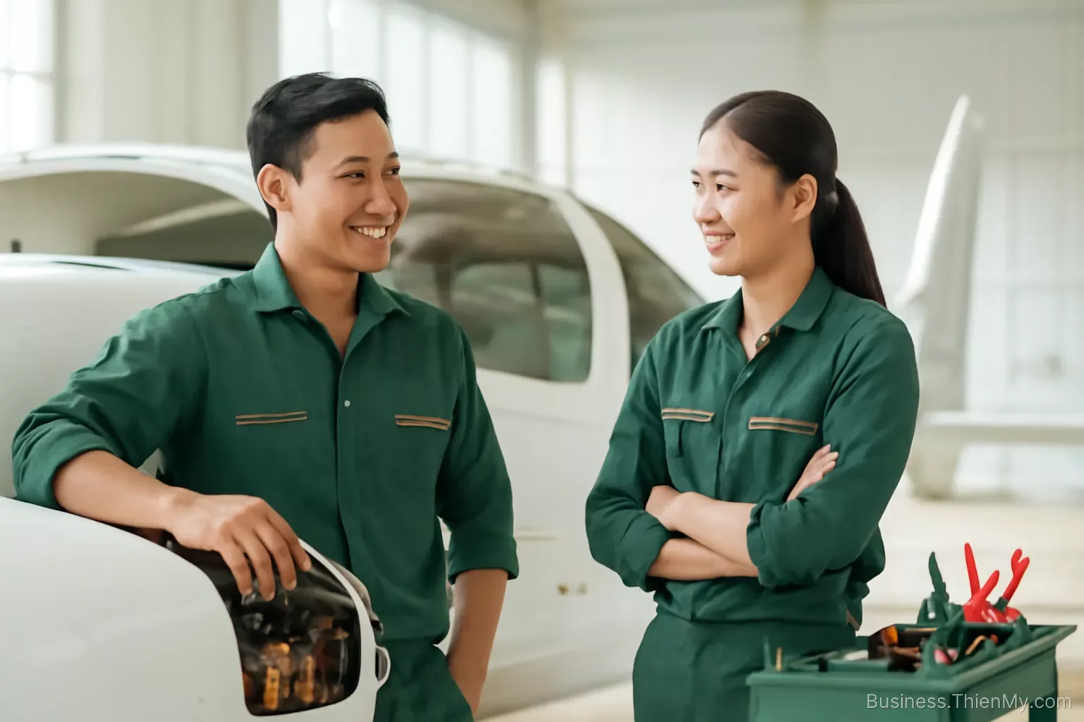 Giá trị của một chiếc máy bay nằm trong tập hồ sơ bảo dưỡng, không nằm trong khối kim loại