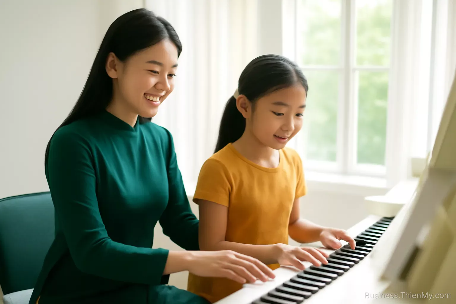 Máy đã soạn được nhạc. Nghề dạy đàn và nghề chơi trên sân khấu thì vẫn nguyên