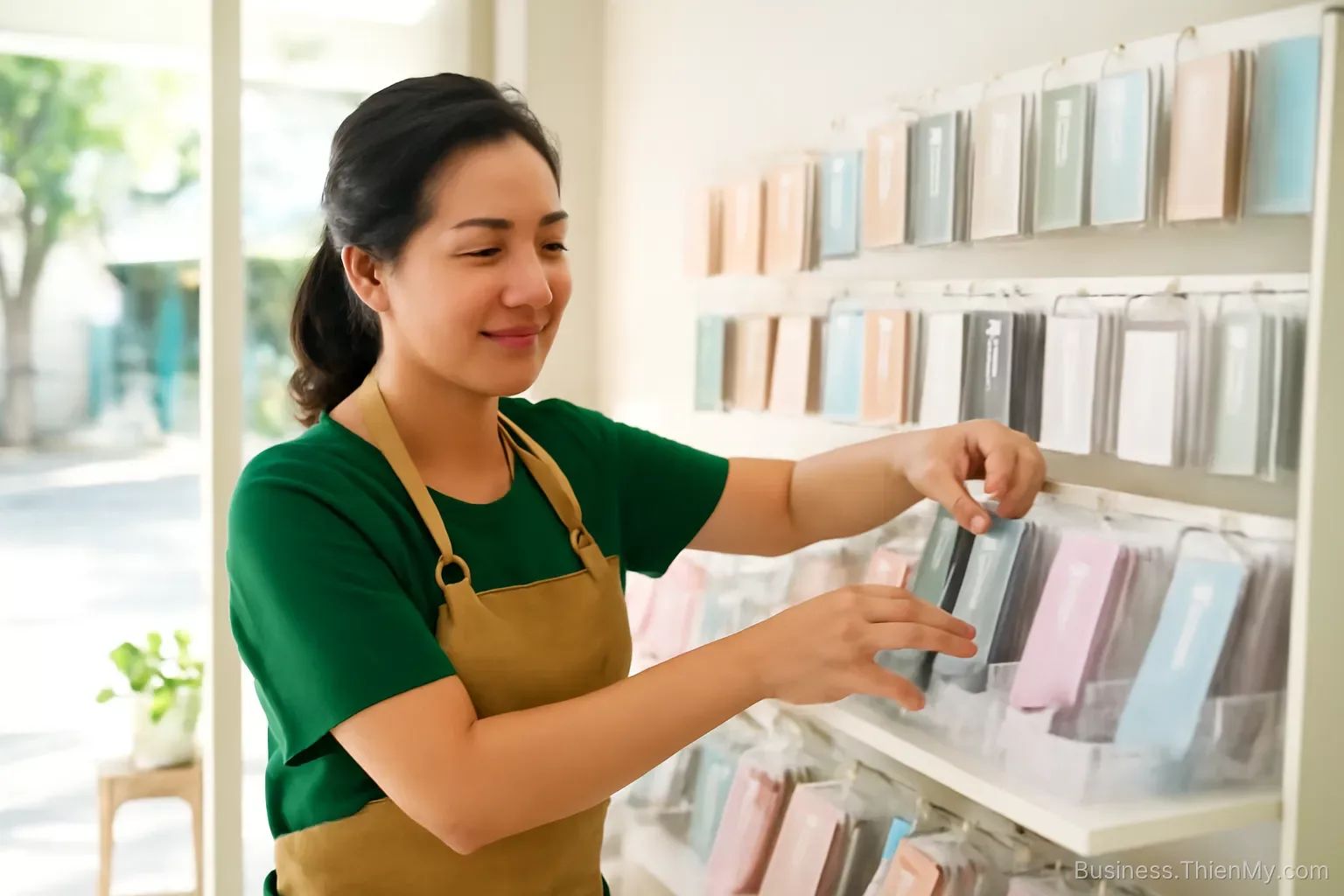 Nghề bán phụ kiện: hàng nghìn mã hàng, mỗi mã lời vài nghìn, và tiền nằm hết trong kho