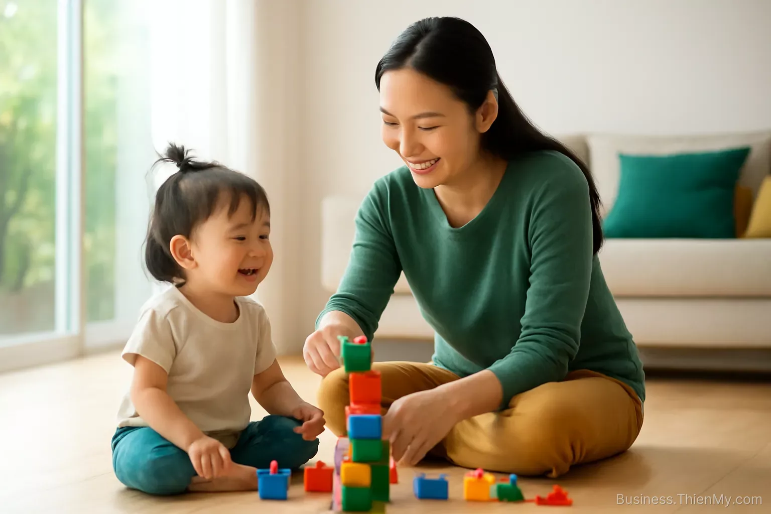 Người giúp việc trông trẻ: giao con cho một người lạ, dựa trên gần như không có gì