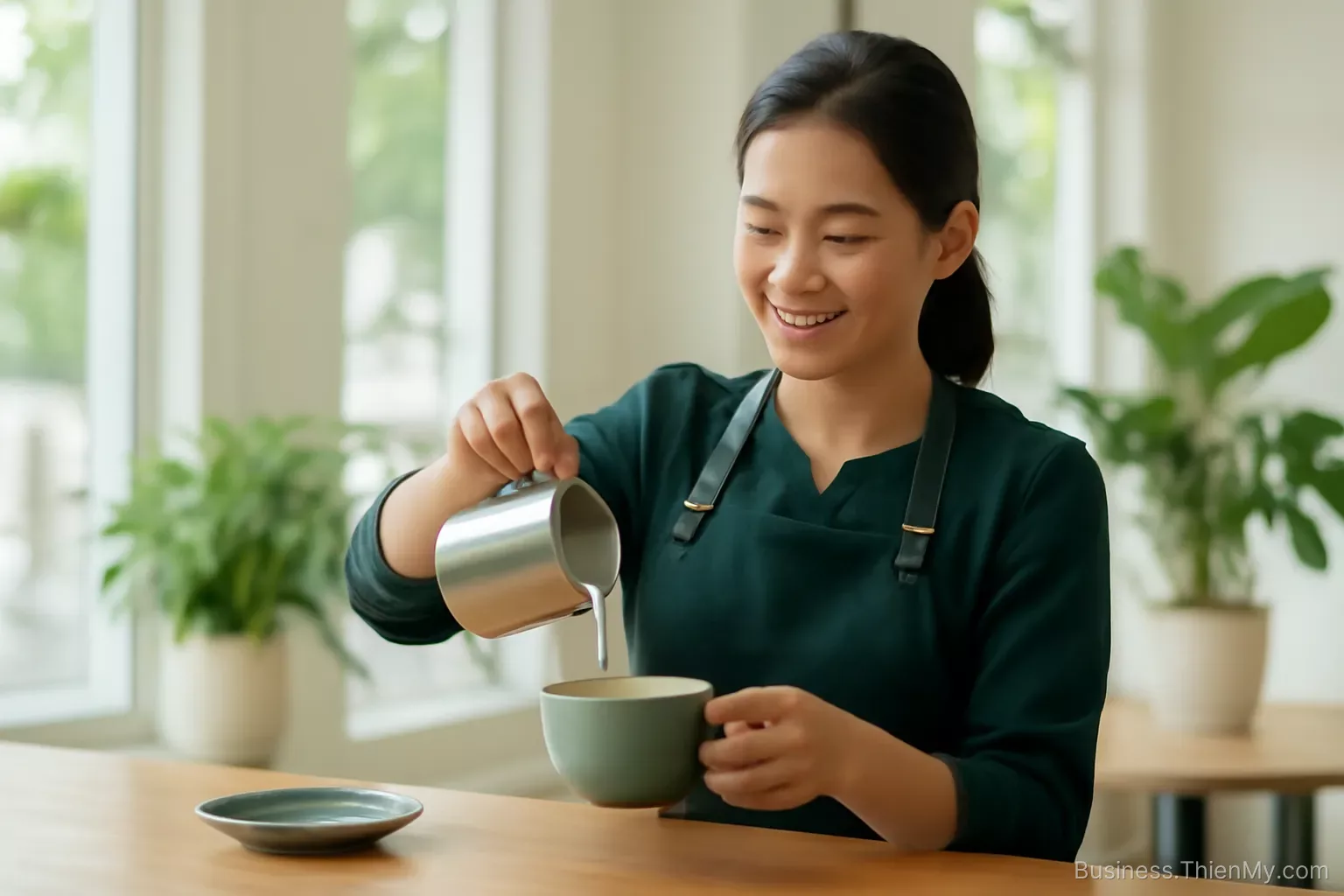 Quán cà phê không bán cà phê, nó bán chỗ ngồi — và đó là lý do bài toán khác hẳn quán ăn