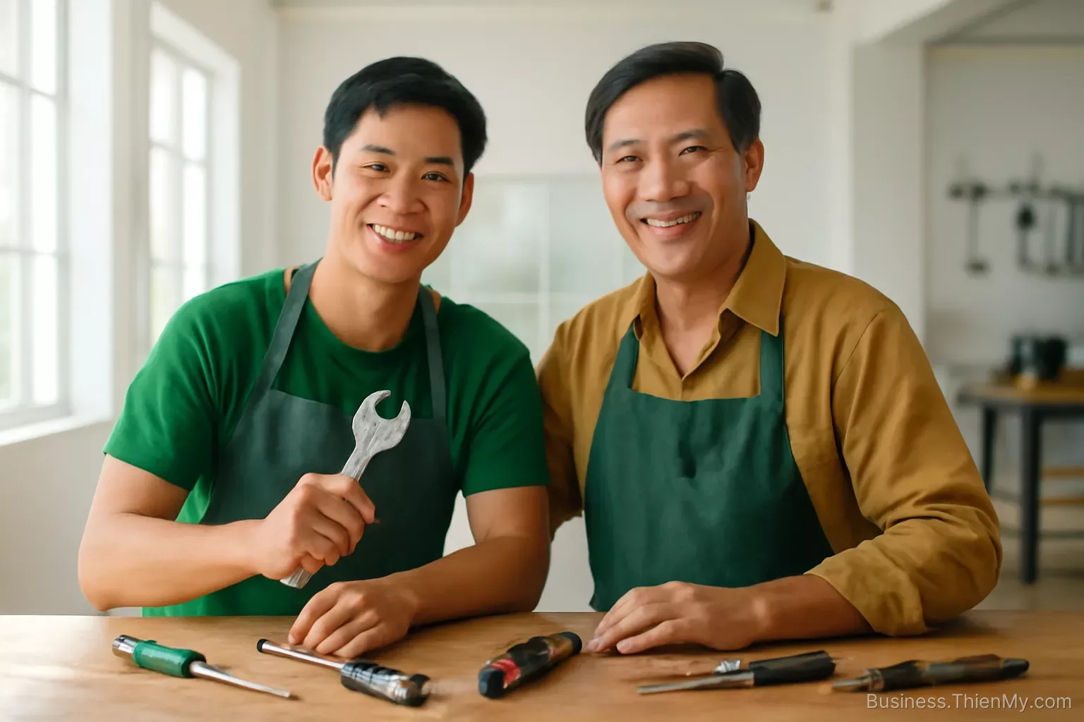 Xưởng thiếu thợ, trường dạy nghề thiếu người học, và hai bên ở cách nhau ba cây số